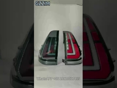 프라도 2003-2009 자동차 LED 꼬리등 검은 노란색 토요타 LED 꼬리등