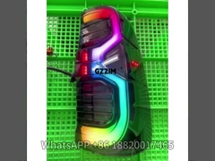 토요타 힐룩스 비고 2005-2014 연속 추격 RGB 유연 LED 꼬리 조명