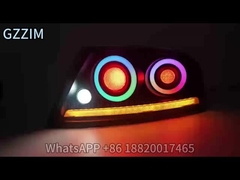 미쓰비시 EVO 2001-2007 7-9Gen RGB 꼬리 램프 자동차 램프 후면 뒷등