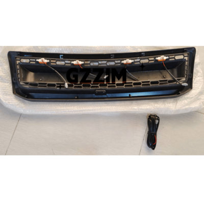 Toyota Prado FJ120 2003-2009 Front Bumper Grille White Black ABS