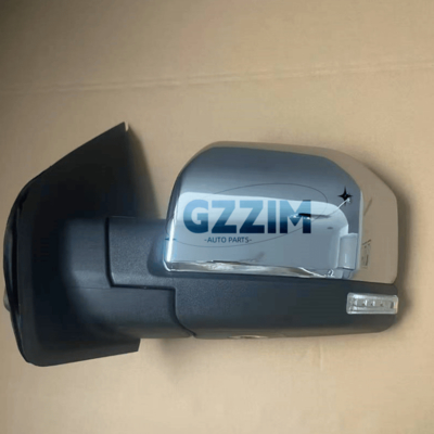 Ford F150 2015-2021 Side Mirror with LED Light Black ABS Plastic