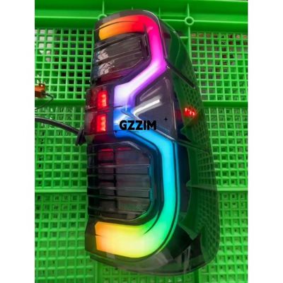 토요타 힐룩스 비고 2005-2014 연속 추격 RGB 유연 LED 꼬리 조명