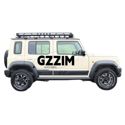 스즈키 지미 블랙 ABS 플라스틱 문 트림 형성