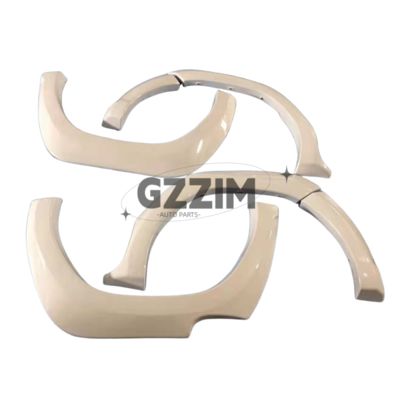 Plastic Black / White Car Fender Flare For Toyota Rocco Wheel Fender Flares