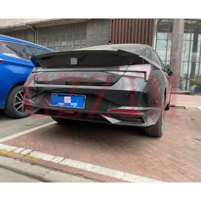 Car Wing Spoiler Car Rear Spoiler For Hyundai 2020+ Elantra Lip Spoiler
