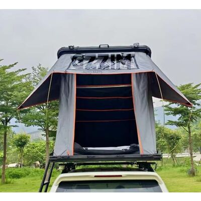 Factory Supply OEM/ODM 2.1m Triangle Aluminum Car Rooftop Tent Waterproof Hard Shell